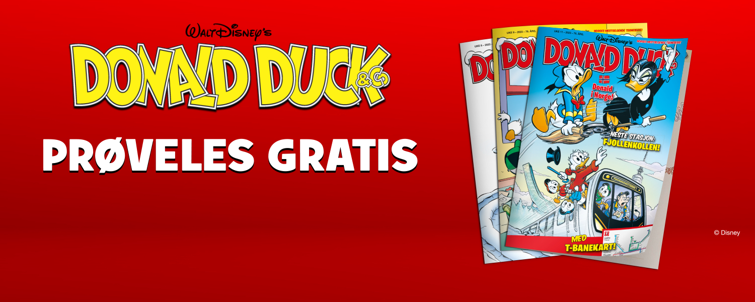 Donald Duck - prøveles - Serie