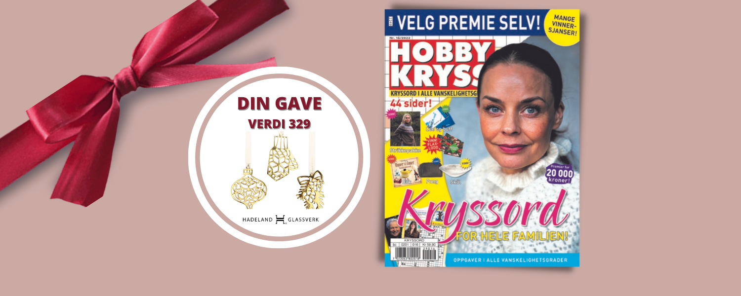 Hobby Kryss - Startsiden - Marias Jul